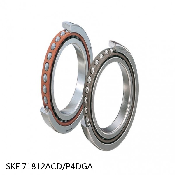 71812ACD/P4DGA SKF Super Precision,Super Precision Bearings,Super Precision Angular Contact,71800 Series,25 Degree Contact Angle