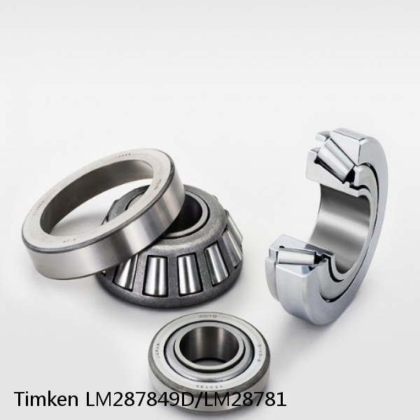 LM287849D/LM28781 Timken Tapered Roller Bearings