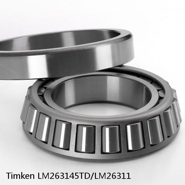 LM263145TD/LM26311 Timken Tapered Roller Bearings #1 small image