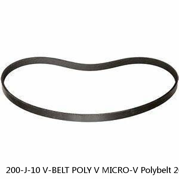 200-J-10 V-BELT POLY V MICRO-V Polybelt 200J10 PolyV Rubber Belt #1 small image