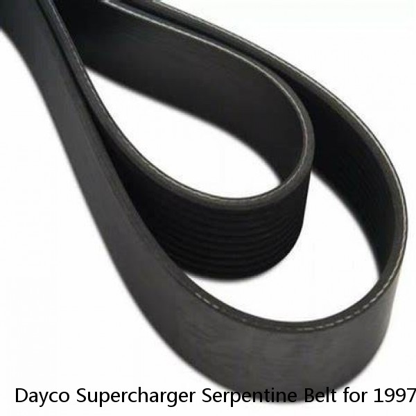 Dayco Supercharger Serpentine Belt for 1997-2003 Pontiac Grand Prix 3.8L V6 ri