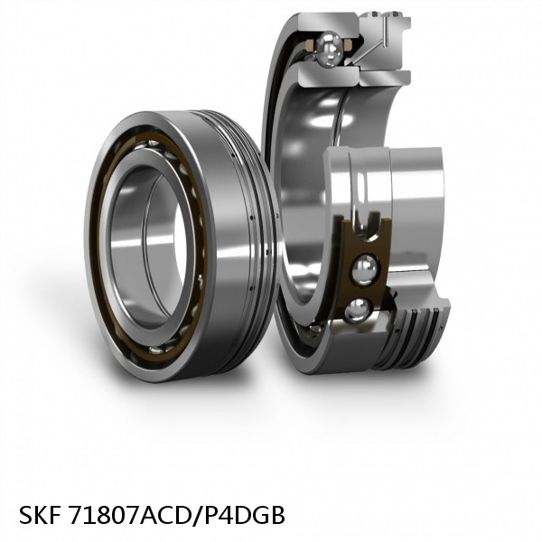71807ACD/P4DGB SKF Super Precision,Super Precision Bearings,Super Precision Angular Contact,71800 Series,25 Degree Contact Angle #1 image