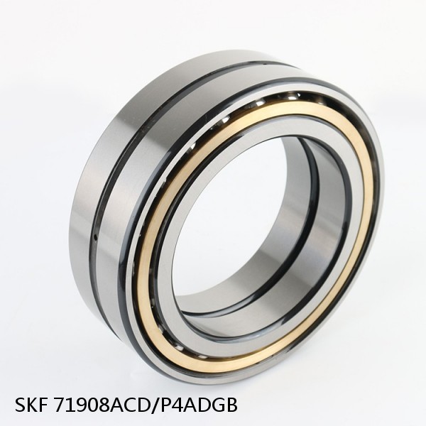 71908ACD/P4ADGB SKF Super Precision,Super Precision Bearings,Super Precision Angular Contact,71900 Series,25 Degree Contact Angle #1 image