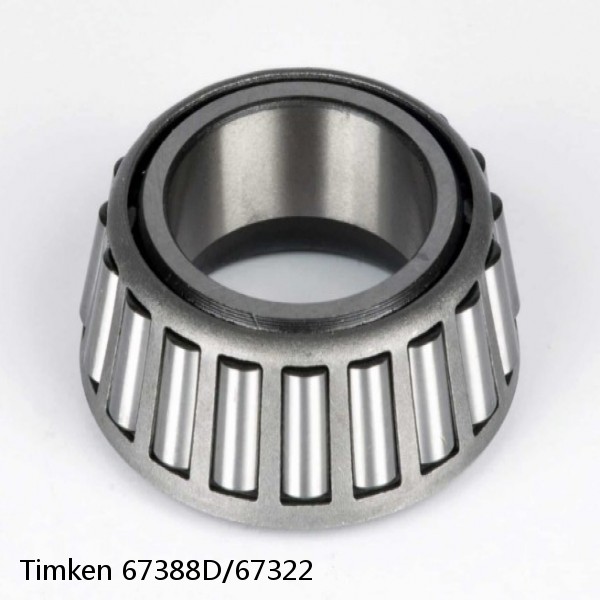 67388D/67322 Timken Tapered Roller Bearings #1 image