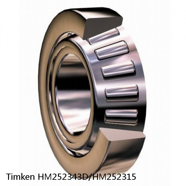 HM252343D/HM252315 Timken Tapered Roller Bearings #1 image