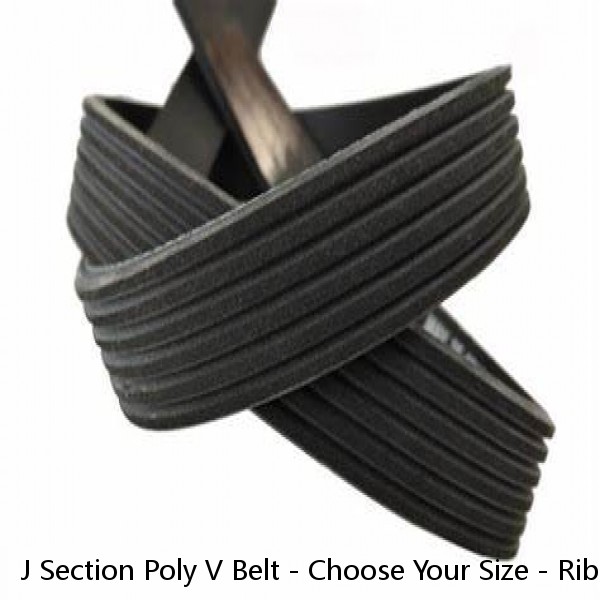 J Section Poly V Belt - Choose Your Size - Rib Count  #1 image