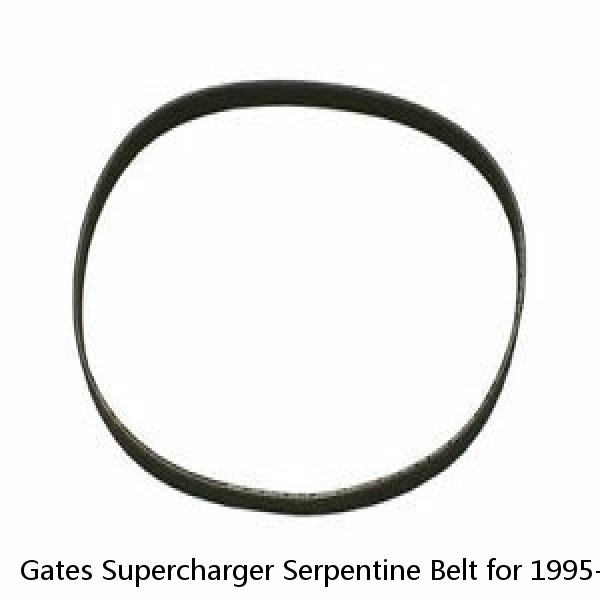 Gates Supercharger Serpentine Belt for 1995-2004 Toyota Tacoma 3.4L V6 - zq #1 image