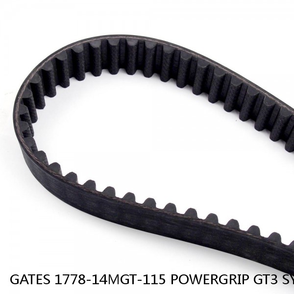 GATES 1778-14MGT-115 POWERGRIP GT3 SYNCHRONOUS BELT #1 image