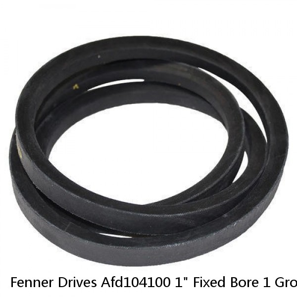 Fenner Drives Afd104100 1" Fixed Bore 1 Groove Standard V-Belt Pulley 10.25" Od #1 image